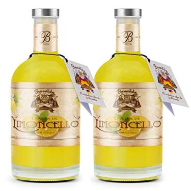 Imagem de Licor De Limão Limoncello Brennstube - Receita Siciliana Kit com 2 garrafas