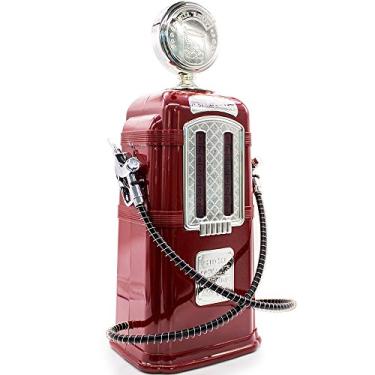Imagem de Dispenser bebidas duplo bomba de gasolina retrô vermelho GT451-R - Lorben
