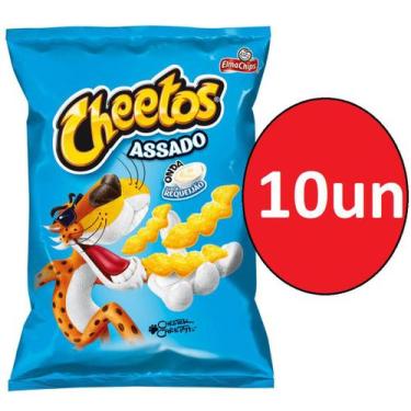 Imagem de 10 Un Salgadinho Cheetos Requeijao Onda 45G - Elma Chips