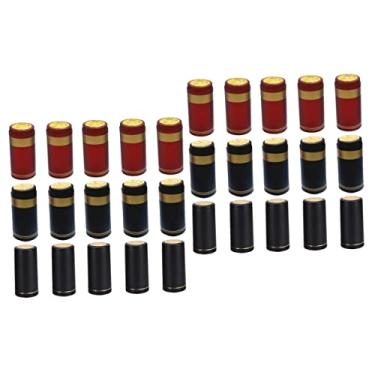 Imagem de Gadpiparty 300 Peças Tampa De Encolhimento De Vinho Termorretrátil Garrafa Woozy 5 Onças Material Para Adega Selador De Garrafas Equipamento De Fabricação De Cerveja Garrafa De Vinho Plástico