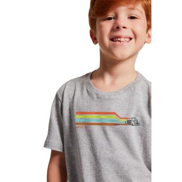 Imagem de Infantil - Camiseta Fusca Reserva Mini Cinza  menino