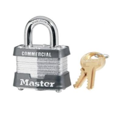 Imagem de Master Lock CO 3KA-0464 Cadeado Lam STL de 3,8 cm