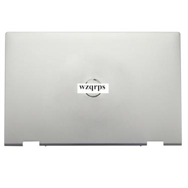 Imagem de wzqrps Capa LCD de substituição para laptop traseira traseira para Dell Inspiron 13 7000 7300 7306 2 em 1 0J4KX5 J4KX5 460.0L202.0001 prata