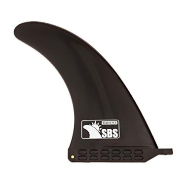 Imagem de Santa Barbara Surfing SBS – Longboard & SUP de 22,86 cm – quilha central para pranchas de surf e paddleboards, Preto