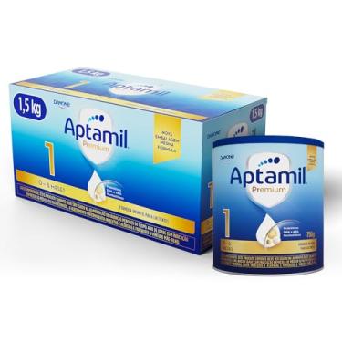 Imagem de Fórmula Infantil: Aptabox Aptamil Premium 1 1,5 kg - 0-6 meses