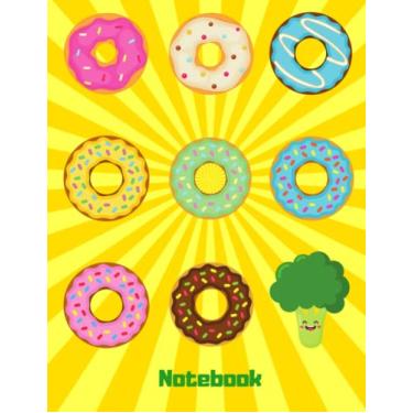 Imagem de Caderno Donut 20 x 28 cm forrado e 120 páginas