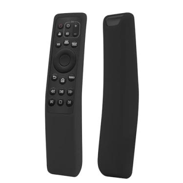 Imagem de JCMOYUTY Capa de silicone para controle remoto Samsung 4K UHD Blu-Ray Player AK59-00180A, manga preta