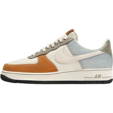 Imagem de Nike Tênis masculino Air Force 1 '07 LV8 (FZ6684-001, pedra-pomes claro/estuque escuro/monarca/marfim claro), Pedra-pomes clara/estuque escuro/monarca/marfim pálido, 39