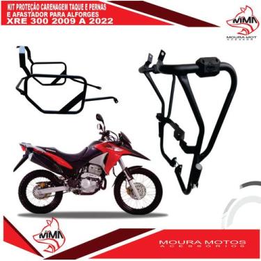 Imagem de Protetor para carenagem tanque e motor xre 300 2009 a 2018 - MOURA MOT