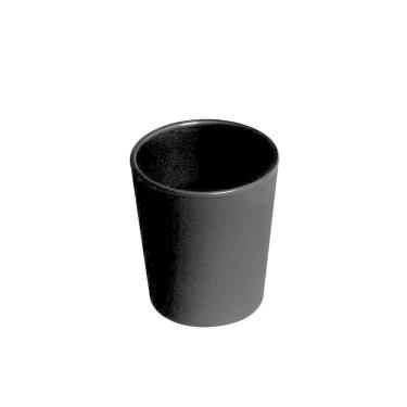 Imagem de Copo Fresc Redondo 200ml Preto Em Polipropileno Linha Tropical Vem