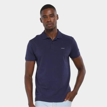 Imagem de Camisa Polo Colcci Casual Masculina, Azul escuro, GG