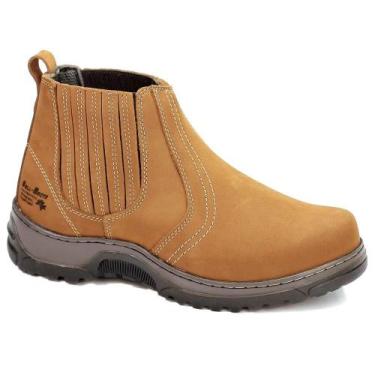 Imagem de Botina Adventure Masculina Couro Cano Curto Conforto Macia - Bell Boot