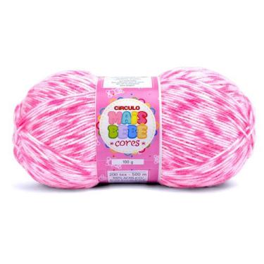Imagem de Lã Mais Bebê Cores Círculo 100g - Circulo, 9119 Beladona