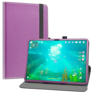 Imagem de LiuShan Rotary Capa para OnePlus Pad 2, suporte PU fólio couro com capa capa para OnePlus Pad 2 tablet de 12,1 polegadas, roxo