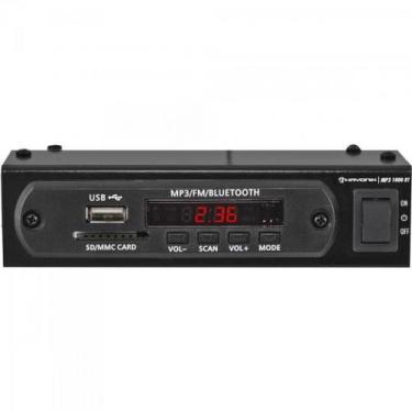 Imagem de Modulo PRE Amplificador FM/USB/MP3/BLUETOOTH 1000BT Preto Hayonik - Ho