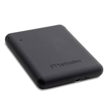 Imagem de Verbatim Disco rígido externo portátil Titan XS 750 GB USB 3.0 com caixa de borracha robusta 97399 (preto)