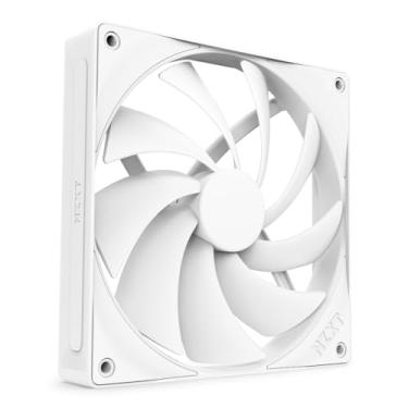 Imagem de NZXT F140Q - Ventilador Silencioso de Ar de 140 mm - Individual (Branco) - Compatível com Servidor e Desktop