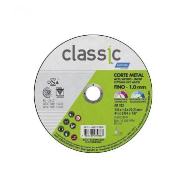 Imagem de Disco Corte Ferro Classic Ar102 4.1-2equot