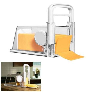 Imagem de Cortador Ralador Fatiador De Queijo Presunto 4 Em 1 Manual Lamina Inox