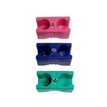 Imagem de Saca Brocas Caneta de Alta Rotação Azul/rosa/verde (kit 3) - CPK