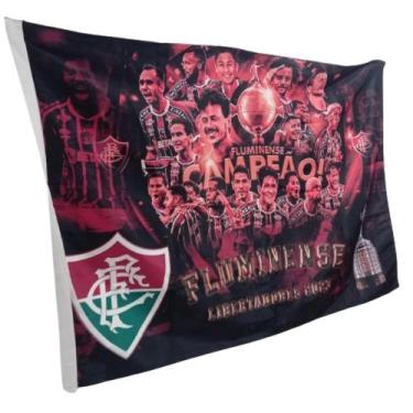 Imagem de Bandeira Do Fluminense 100% Poliester 1,40 X 1,00 Campeão - propria