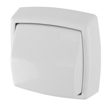 Imagem de Acabamento Para Valvula De Descarga Padrão Hydra Max Deca Branco Abs L