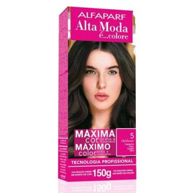 Imagem de Coloracao Alta Moda 5.0 Castanho Claro - Alfaparf