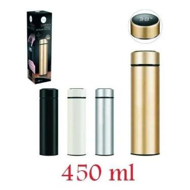 Imagem de Garrafa Inox 500Ml C/ Display Digital - Art House, Dourado