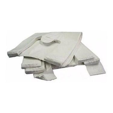 Imagem de Sacola Sacolinha Branca Reciclada - 40 X 50 Fardo C/ 5 Kg - Higipack