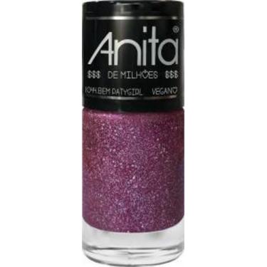 Imagem de Esmalte glitter de milhões bem patygirl anita 10ml