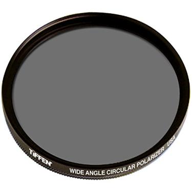 Imagem de Tiffen Filtro polarizador circular ultrafino 62CP 62 mm para lente de câmera grande angular, controle de brilho, aumento de contraste, aprimoramento de cor - Feito nos EUA