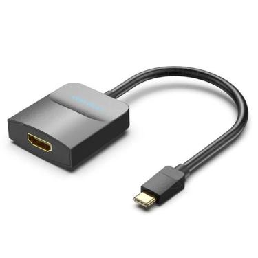 Imagem de Cabo Adaptador Conversor Type Tipo C para HDMI 4K Notebook - BBACOMERC