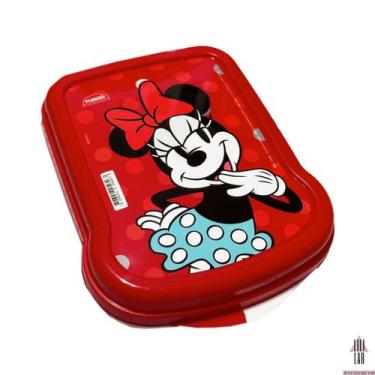 Imagem de Porta Sanduiche Plástico Sanduicheira com Tampa Fixa Personagens - PLA