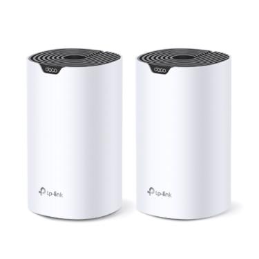 Imagem de Kit C/2 Roteador TP-Link Mesh Wi-Fi 5 Gigabit Dual-Band - AC1900