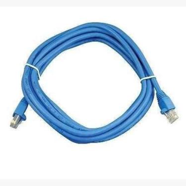 Imagem de Cabo Ethernet CAT-5e Azul 15m Trançado - Eletronica Castro