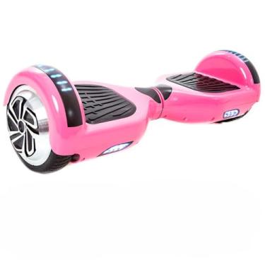 Imagem de Hoverboard Skate Elétrico 6.5" com Led e Bluetooth Original Brinovar (Rosa)