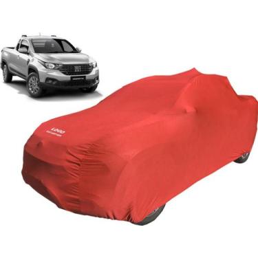 Imagem de Capa Para Carro  Lycra Fiat Strada Cab. Simples Anti-risco - Mz, Verme