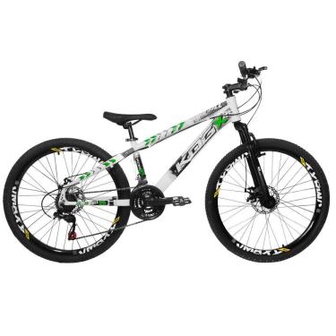 Imagem de Bicicleta Aro 26 KOG Freeride Tipo Viking X25 21 Marchas Toda Shimano