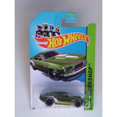 Imagem de 69 Ford Mustang (Green) Diecast Car (Hot Wheels)(2013)