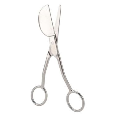 Imagem de Tesoura de Apliques, Tesoura de Bordado Com Alça de Deslocamento Curvo Duplo 6in Scissors Scissors Aplique Duckbill Scissors para Tufting Bording Fabric Costure