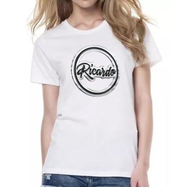 Imagem de Camiseta Baby Look Ricardo Metal Logo - Alearts, M