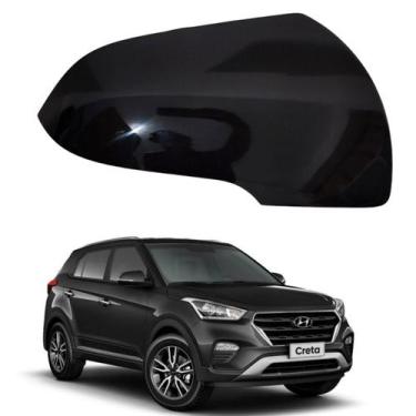 Imagem de Capa Retrovisor Hyundai Creta 2017 2018 2019 2020 2021 Lado Direito Pr