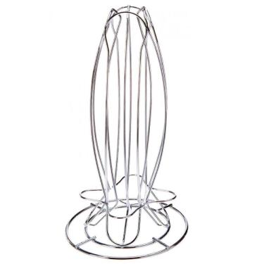 Imagem de Suporte Para 24 Capsulas Nespresso Cromado 13,5X25,5Cm Lyor