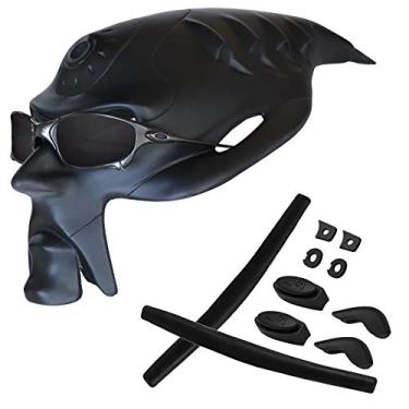 Imagem de RockShell Kits de borracha de substituição para óculos de sol Oakley Juliet, Preto, One Size