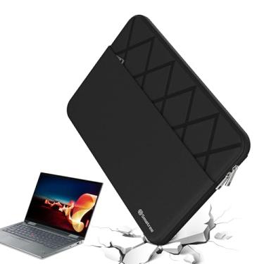 Imagem de Smatree Bolsa e capa para laptop antichoque de 13,5 polegadas para homens e mulheres, capa fina protetora à prova d'água sob medida para Lenovo ThinkPad X1 Titanium Yoga 2 em 1 Laptop 13 polegadas,