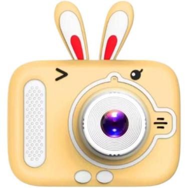 Imagem de Camera Digital Infantil Coelho - Amarelo - Kurumim