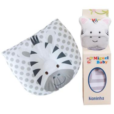 Imagem de Kit Combo 1 Naninha + 1 Travesseiro Anatômico Menino/menina - Miguel B