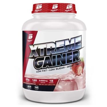 Imagem de Hipercalórico Massa Xtreme Gainer 3Kg - Bio Sports USA (3kg, Morango)