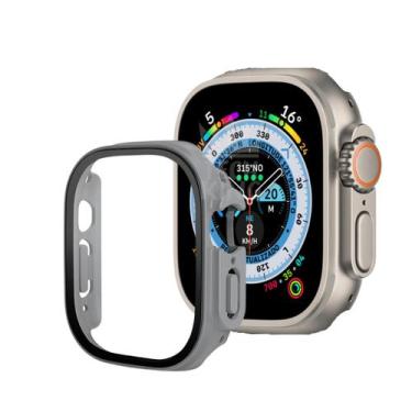 Imagem de Capa case acrílico com tela vidro aple watch ultra 49mm - TECH KING, C