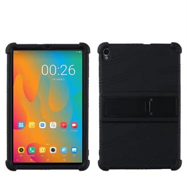 Imagem de QYiiD Capa para tablet ALLDOCUBE iPlay 40 de 10,4 polegadas, capa protetora de silicone leve para crianças macia contra choque para iPlay 40, preta
